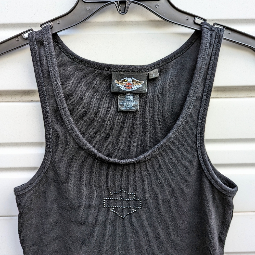 Harley-Davidson Black Tank Top
